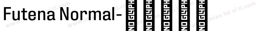 Futena Normal字体转换